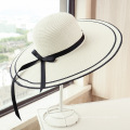 Summer Big Brim  Fashion Sweet Seaside Beach Foldable Sun Protection Straw Hat